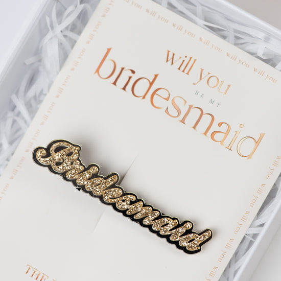 Bridesmaid Clip Proposal