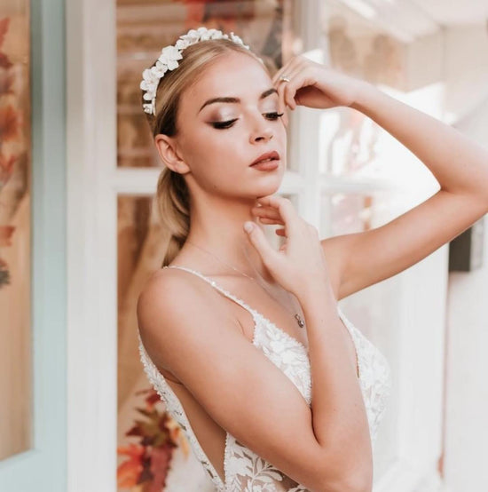 Wedding Dress With Accents Lace Davids Bridal Rose Gold Blanca Gold Silver Bridal Headband The Bobby Wedding Dress With Accents Lace Davids Bridal Rose Gold Blanca Gold Silver Bridal Headband The Bobby