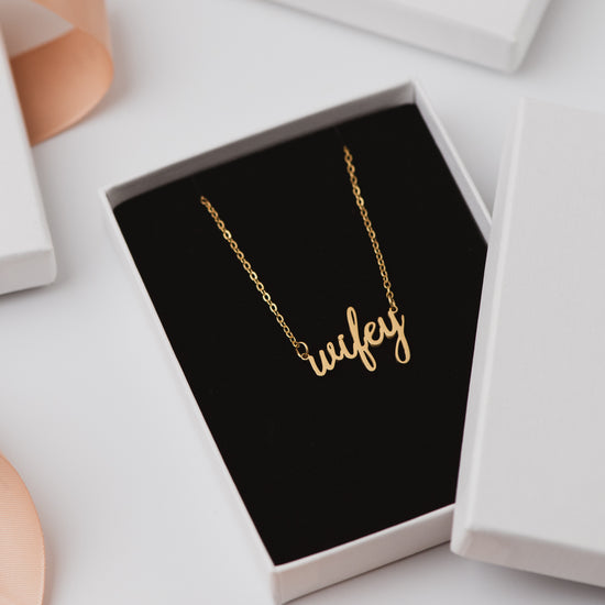 Wifey Necklace