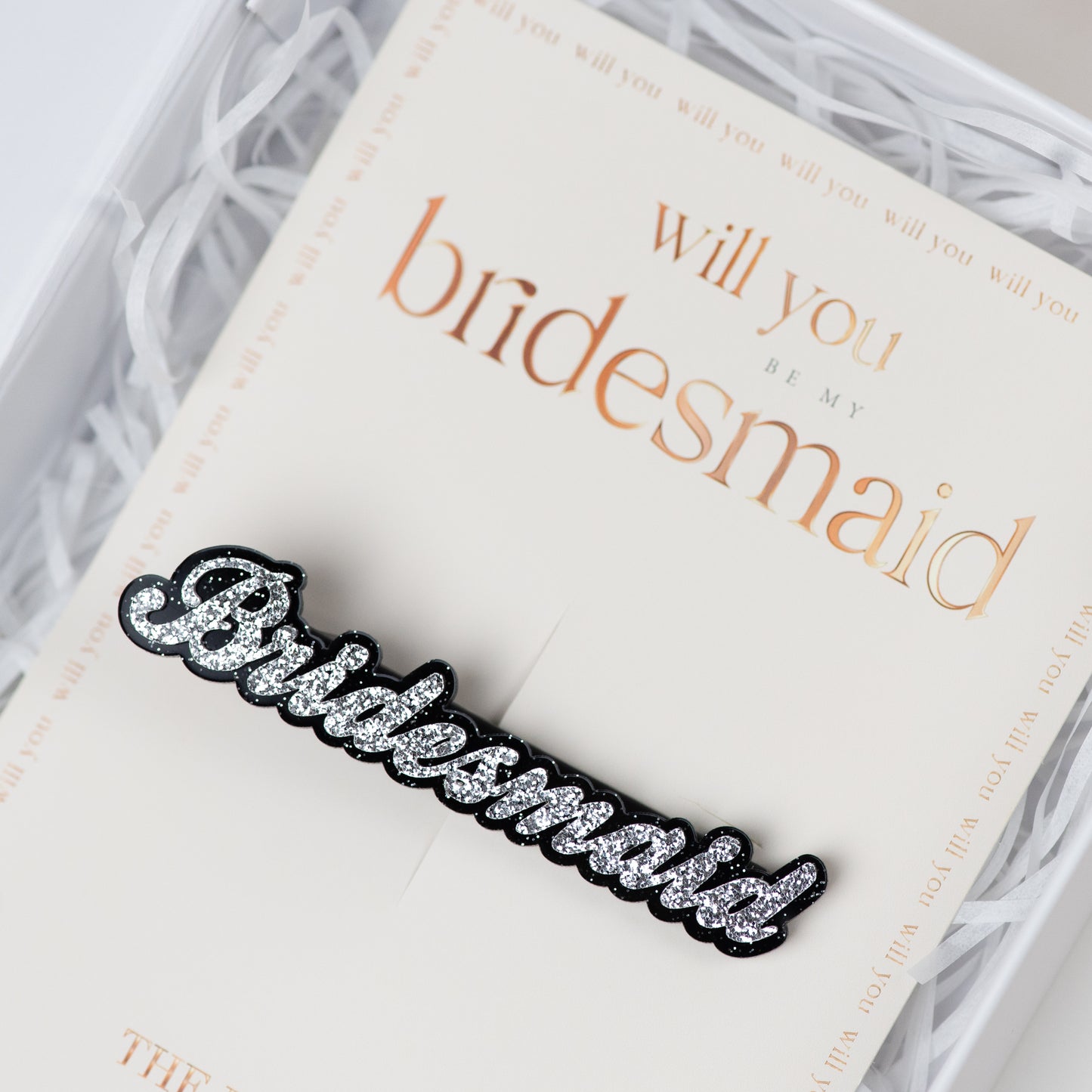 Bridesmaid Clip Proposal