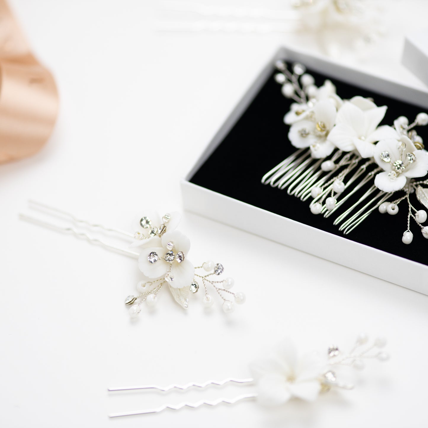 Betsy & Belle - Gold & Silver Bridal Hair Comb – The Bobby Pin